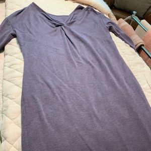 Loft purple lounge dress size M